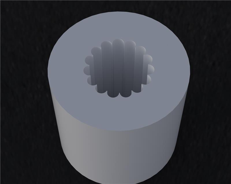 3D-Printed Fuel Grain